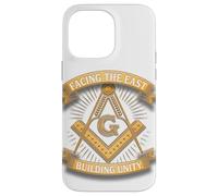 Masonic_symbol with"Facing the_east, building unity"S&C Case for iPhone 14 Pro Max