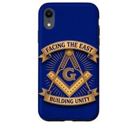 Masonic_symbol with"Facing the_East,Building Unity"S&C Case for iPhone XR
