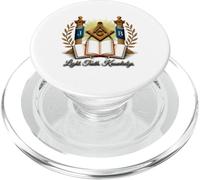 Masonic_symbol with"Light_Truth_,knowledge"S&C PopSockets PopGrip for MagSafe