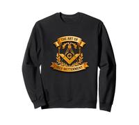 Masonic_symbol with"The Art of self-Betterment" freemason Sweatshirt