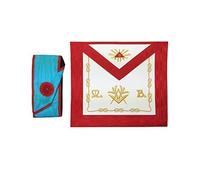 Masonic Worshipful Master Mason Apron and Sash set