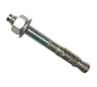 MASONMATE 0841ETA540120 Zinc Plated Through Bolt M8 x 120mm (100)