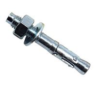 Masonmate 0841Eta580080 Zinc Plated Through Bolt M12 X 80mm 50 Mamtbzm1280