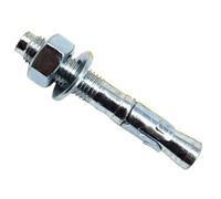 Masonmate 0841Eta620105 Zinc Plated Through Bolt M16 X 105mm 25 Mamtbzm16105