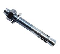 Masonmate 0841Eta640160 Zinc Plated Through Bolt M20 X 160mm 10 Mamtbzm20160