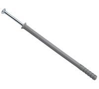 Masonmate 8X135mm Nylon Hammer-In Fixings - Durable Box Of 50 For Secure Installations