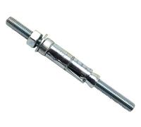 Masonmate Durable M12 Medium-Duty Projecting Shield Anchors - 75mm Length (15 Pack)