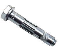 Masonmate M12 X 65mm Hex Loose Bolt Sleeve Anchors - 50 Pack For Concrete And Masonry Projects