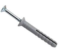 MasonMate MAMHF640 Nylon Hammer-in Fixing 6 40mm Box of 150, Grey