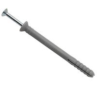MasonMate MAMHF670 Nylon Hammer-in Fixing 6 70mm Box of 100, Grey