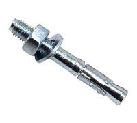 MASONMATE Zinc Plated Through Bolt M10 x 75mm Pack of 100