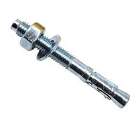 MASONMATE Zinc Plated Through Bolt M12 x 100mm Pack of 50
