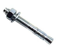 MASONMATE Zinc Plated Through Bolt M16 x 125mm Pack of 20