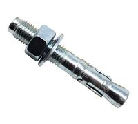 MASONMATE Zinc Plated Through Bolt M20 x 125mm Pack of 15