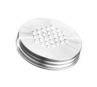 masonn Jar - Cheese Gratings with Lid | 2x Masonn Jar Gater Lid Wide Mouth, Multipurpy Kitchen Cheese Zester, Rust Proof Carrot, Wear Resistant Cheese Shredder for Carrots