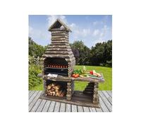 MASONRY BARBECUE FENIKS GARDEN BBQ XXL WOOD AND CHARCOAL