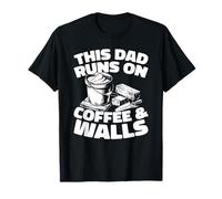 Masonry Coffee Bricklayer Mason - Cement Brickie Father Dad T-Shirt