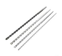 Masonry Drill Bit Featuring Triangle Shank for Better Stability 300mm Length and Multiple Sizes 6 16mm for Use on Natural Stone and Light Concrete with 0~13mm Jaw Chucks (8x300mm)