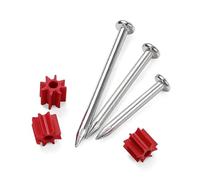 Masonry Nails 100Pcs M3.5 * 22~52mm Ultra Hard Cement Wall Steel Furniture Hardware Hardened Advertisement(3.5x47mm)