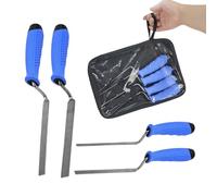 Masonry Trowel, 4 Pieces Plain Hand Non-Slip for Cement Repair - Portable Tool for Sealing Mortar Plaster Stucco Cement Application for Cement