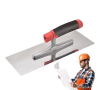 Masonry trowel for concrete, ergonomic hand tools for construction work, smoothing trowel, for flooring work, cement, masonry, tiles, mortar, installation work