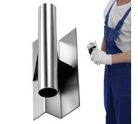 Masonry Trowel - Stainless Steel Concrete Spatula, High Strength Plastering Tool | Finishing / Joint Bonding / Cement Application / Home Renovation / Wall Plastering / Stucco / Tile Adhesive / Mortar