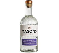 Masons English Lavender Yorkshire Gin | 70cl | 42% ABV | London Dry Distilled with Yorkshire Wolds Lavender | Floral, Soft, Aromatic | Award-Winning Craft Gin | San Francisco Gold Medal