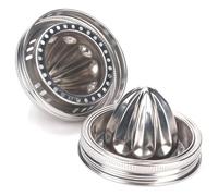 Masons Jar Juices Compressor Stainless Steel Lemon Squeezer Manual Hand Pressing Tool Perfect For Lime Grapefruit Stainless Steel Lemon Press
