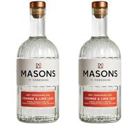 Masons Orange & Lime Leaf Gin 70cl (Pack of 2)