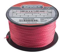Masons´s lacing cord red 1,0/100 m Max 36 kg