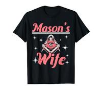 Mason's Wife Freemason Mason Freemasonry Value Graphic T-Shirt