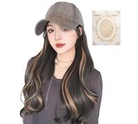 Masoog Hat Wig | Baseball Cap with Hair Pieces - Trendy Hairpiece for City Walks Stage Performance Dating Travel Shopping Outdoor Activities Holiday