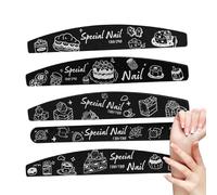 Masoog Nail Polisher - Large Nail File Manicure Polishing Block | Double-Sided Polisher for Shaping Women Girls Nail Design Salon Wellness Travel Toenails Daily Birthday