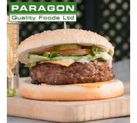 MASParagon Handmade Style Gourmet Halal Burger (8oz) 24 x 227g-Food 24pc x227g