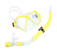 Masque and Snorkel Adult,Snorkel Set Swim Goggles Diving Masque - Anti-Leak & Anti-Fog, Panoramic View Snorkeling Gear Tempered Glass Lens for Swimming