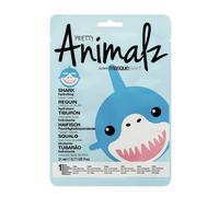 Masque BAR Pretty Animalz Hydrating Face Sheet Mask - Shark in Blue Masque BAR Blue