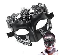 Masquerade Face Cover,Medieval Face Covering - Old Greek Theme Halloween Face Cover | Ancient Greek Egyptian Male Masquerade Cover for Carnival Role Play