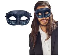 Masquerade Mask For Men Antique Look Mask for Halloween, Venetian Party, Masquerade Party, & Masquerade Ball, Antique/Grey Gn, One size