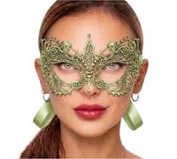 Masquerade Mask For Women Lace Masquerade Masks for Masquerade Party, Ana Green Olive, One Size
