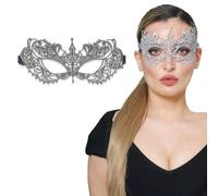 Masquerade Mask For Women Lace Masquerade Masks for Masquerade Party, Ana Silver, One Size