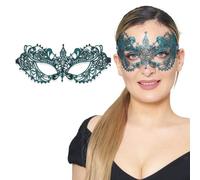 Masquerade Mask For Women Lace Masquerade Masks for Masquerade Party, Ana Teal I, One Size