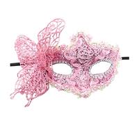 Masquerade Masks Lace Eye Mask Mardi Gras Masks for Masquerade Night Lace Half Face Masquerade Masks for Women Men Sexy Carnival Masks Mardi Gras Masks Feather Mask for Women Fancy Dress