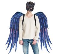 Masquerade Props Dragon Costume/Owl Costume Dragon Mask Wing Set, PU Foam Halloween Costumes Unisex One Size Halloween Cosplay Set for Cosplay Masquerade Carnival