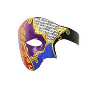 Masquerades for Men Phantoms of the Operas Half Venetians Masked for Costume Parties Halloween Carnivals Masquerade Half Face Cover for Men ' s Themed Cosplay