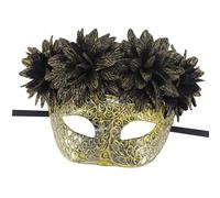 Masquerades Mexicans Day Of The Deads Sugar Skull Half Face With Roses Decorations Dias Des Los Muerto Masquerades For Women Men Couples