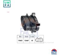 MASS AIR FLOW SENSOR 10.1005 FOR BMW 3/E92/Convertible/X5/SAV/E5/E91/E90 7/E65