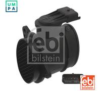Air Mass Sensor fits PEUGEOT 207 CC, WK 1.6D 06 to 15 Flow Meter 1610874680 Febi