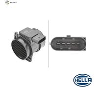 HELLA Mass air flow sensor 8ET 009 142-331 MERCEDES-BENZ: C-Class Coupe, C-Class Saloon, C-Class T-modell