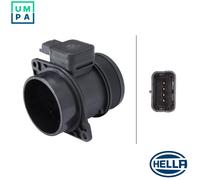 HELLA 8ET 009 142-421 Air Mass Sensor With 4 Pins Pipe-Neck Fits Citroen Peugeot