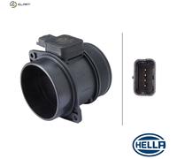HELLA 8ET 009 142-431 Air Mass Sensor - 4-pin connector - Bolted